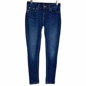 Levi's 535‎ leggings 7M blue jeans Retro Casual